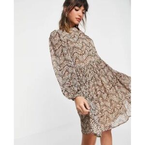 ASOS Vila snake print dress NWT